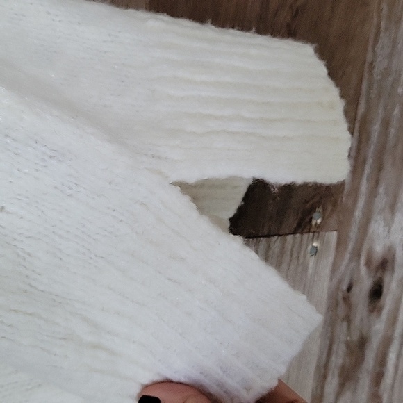 Vince Size XSmall Cream Chunky Turtleneck Wool Blend Sweater NWT - Picture 2 of 7